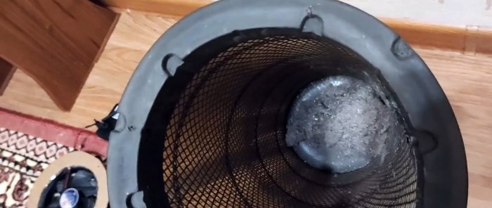 With such a homemade product you can forget about dust in the house
