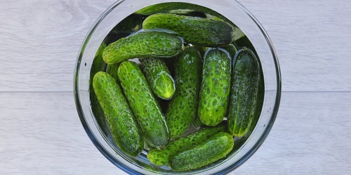 The secret of the crunch of lightly salted cucumbers - step by step recipe