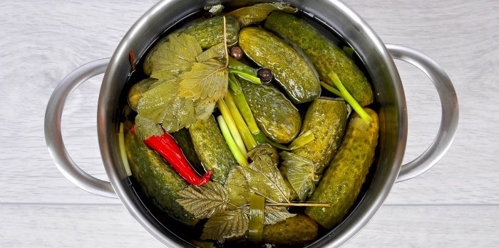 Het geheim van de crunch van lichtgezouten komkommers - stap voor stap recept