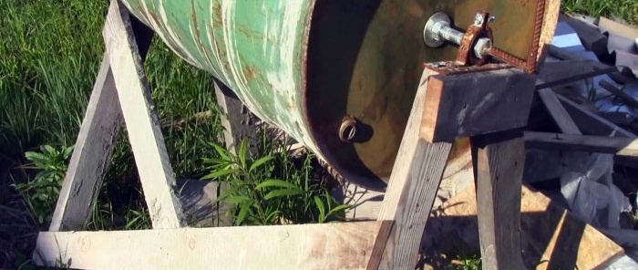 Jak zrobić tanią betoniarkę z beczki