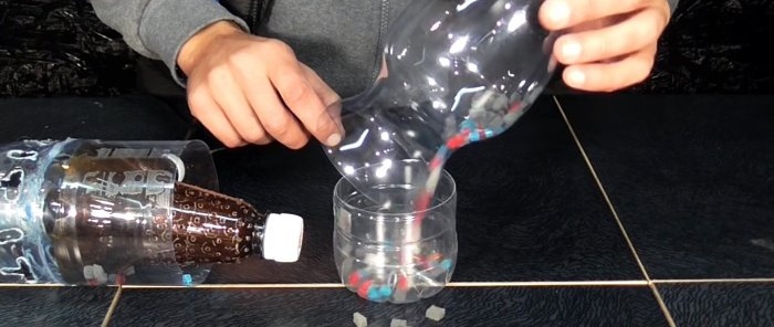 كيفية صنع مكنسة كهربائية قوية 12 فولت من الزجاجات البلاستيكية