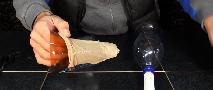 Hogyan készítsünk nagy teljesítményű 12 V-os porszívót műanyag palackokból