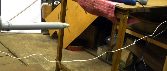 Nejvýkonnější fukar vyrobený z PVC trubek a starého vysavače