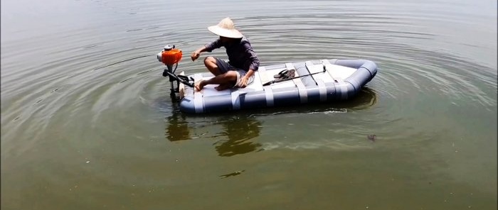 Come realizzare una barca leggera con tubi in PVC in una sera