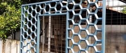 Paano magwelding ng magandang honeycomb partition mula sa square profile pipe