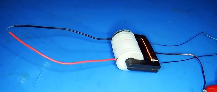 Jak zmontować prostą przetwornicę wysokiego napięcia 40 kV wykorzystując jeden tranzystor