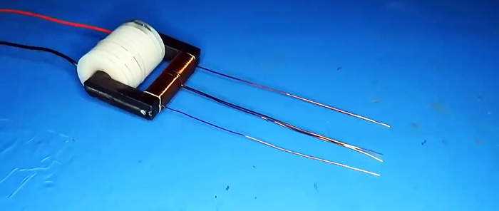 Come assemblare un semplice convertitore ad alta tensione da 40 kV utilizzando un transistor