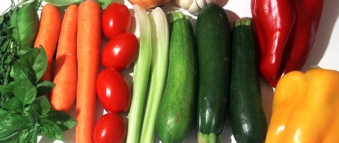 Hur man bevarar grönsaker utan att konservera grönsakskuber - en gåva från gud för hemmafrun