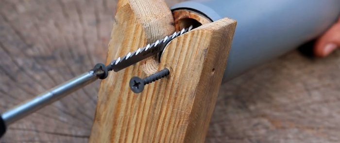 How to make a jigsaw attachment for a drill or screwdriver