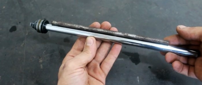 Jak zrobić darmowy wibrator do betonu z amortyzatora samochodowego