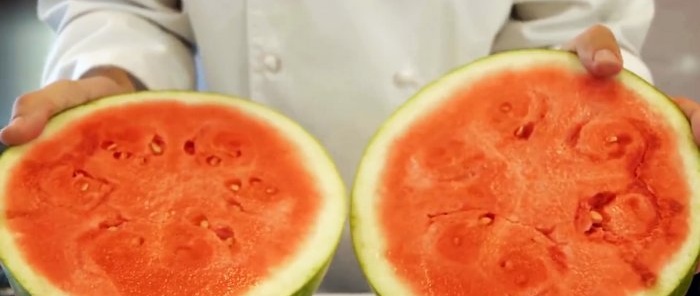 8 tegn, der vil hjælpe dig med at vælge en sukkervandmelon med næsten 100 sandsynlighed