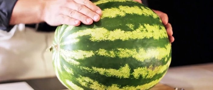 8 tekens die u zullen helpen bij het kiezen van een suikerwatermeloen met een waarschijnlijkheid van bijna 100