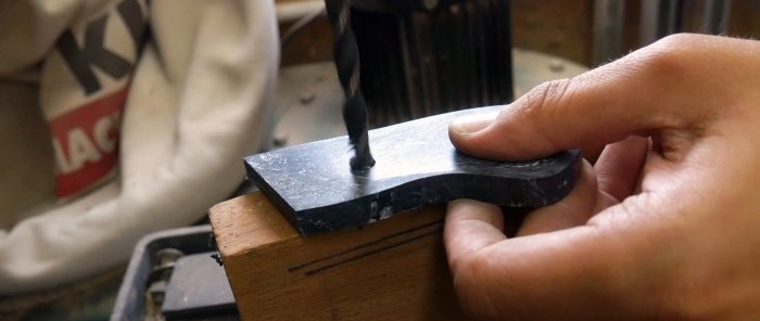 איך להכין ידית סכין מגניבה מאוד מפסולת פלסטיק