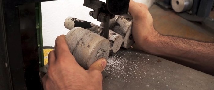 How to cast high-quality aluminum blanks for a grinder