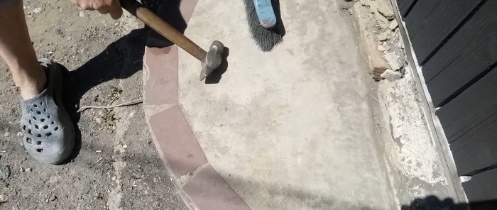 Inte en spricka på 30 år Metod för att förstärka betong genom att stryka