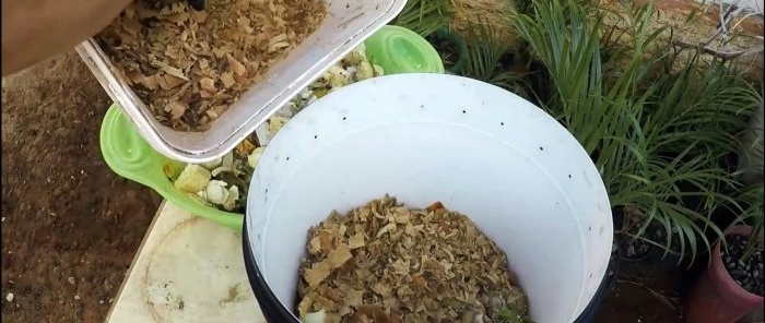 Plants grow right before your eyes How to get fertilizer from waste