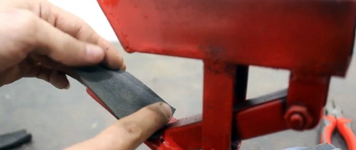 עכשיו זה נוח להשחיז סכינים, איך לעשות מכשיר השחזה פשוט