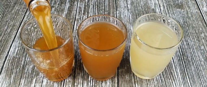 Kvass seperti dari tong, sihat dari chicory