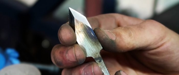 Jak wykuć nóż z kulki łożyskowej