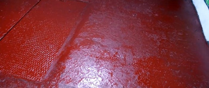 วิธีซ่อมแซมและทาสีพื้นคอนกรีตที่พังทลาย