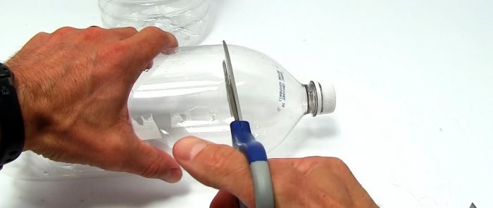 Hvordan lage en fangbar fiskefelle fra en PET-flaske