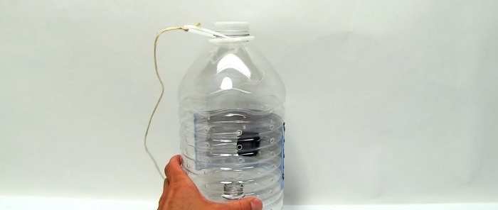 How to make a catchable fish trap from a PET bottle