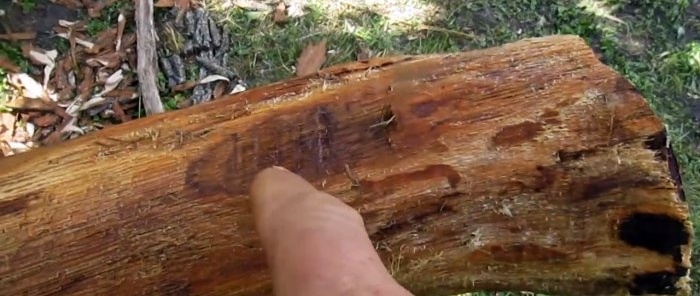 No se pudrirá Cómo instalar postes de madera en el suelo.