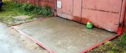 Cum să betonați ieftin o intrare în garaj