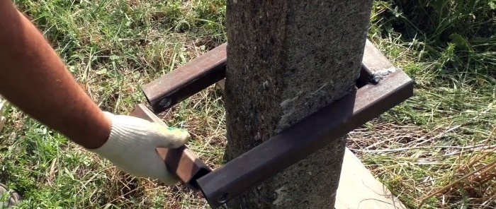 Kako izvući betonski stup dizalicom
