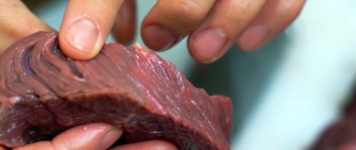 Det mest møre kød, som du kan spise selv med dine læber
