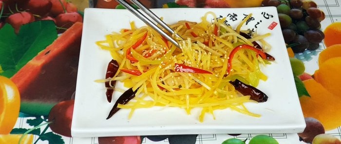 Receita de batata frita chinesa