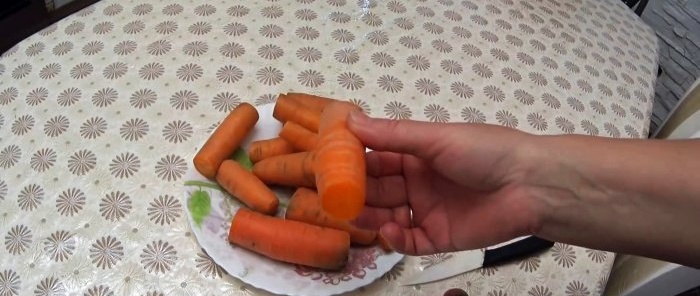 En pålitlig metod för att lagra morötter och rödbetor som har bevisats genom åren