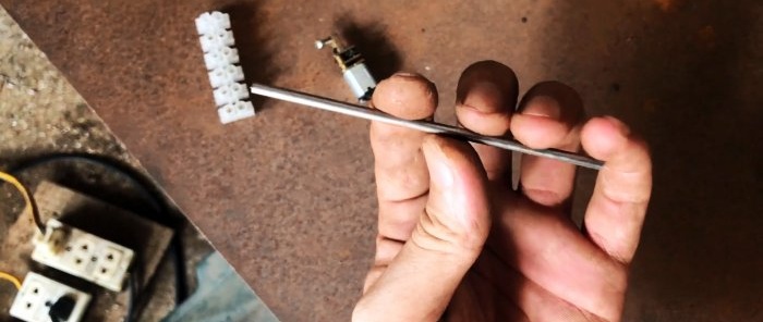 Comment réduire le diamètre d'une barre d'acier sans tour