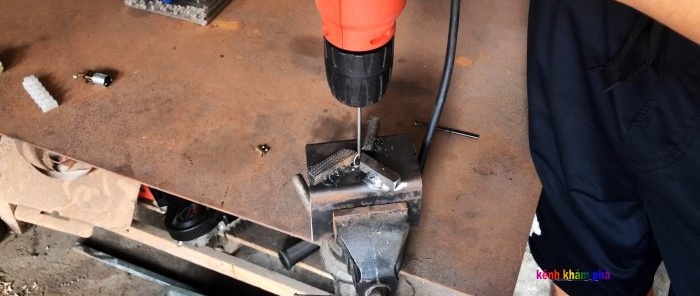 How to reduce the diameter of a steel bar without a lathe