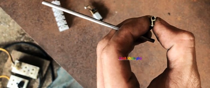 Come ridurre il diametro di una barra d'acciaio senza tornio