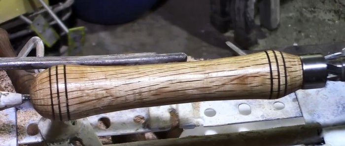 Cómo hacer una herramienta para tornear madera con una escofina vieja