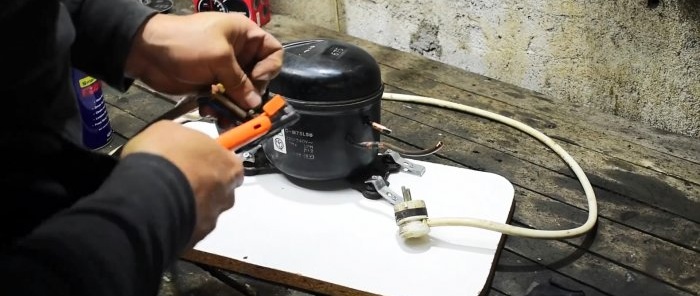 How to make a vacuum pump from a refrigerator compressor and where it can be useful