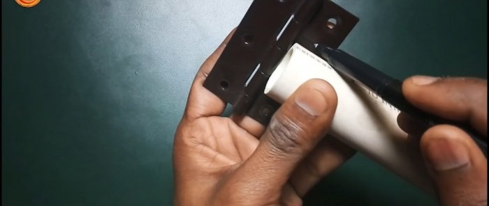 איך להכין מייבש כביסה מתקפל מצינורות PVC
