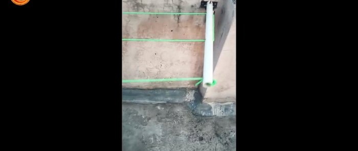 איך להכין מייבש כביסה מתקפל מצינורות PVC