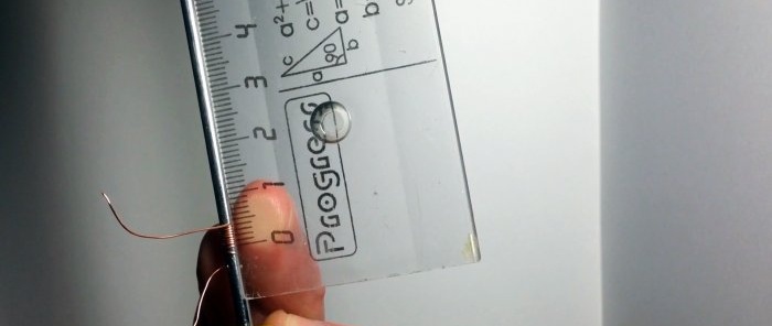 Kaip tiksliai nustatyti plonos meškerės vielos skersmenį be mikrometro