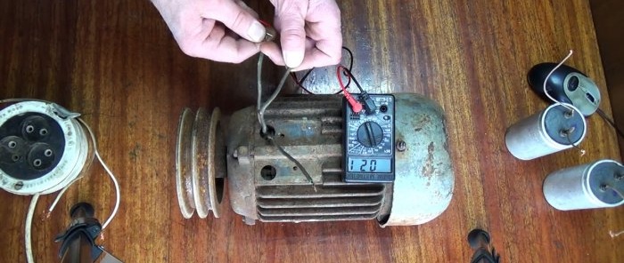 Kaedah lampu baharu untuk menyambungkan motor elektrik tiga fasa ke rangkaian 220 V fasa tunggal