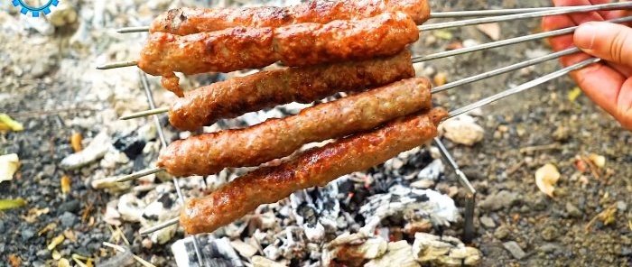 Comment fabriquer un support lumineux pour brochettes pour pique-niques et randonnées