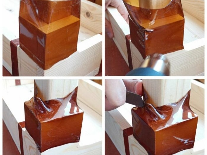Wie man aus Plastikflaschen einen Stuhl ohne Nägel und Kleber herstellt