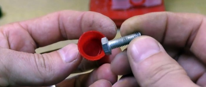 How to make wing bolts and nuts from scraps of PP pipes