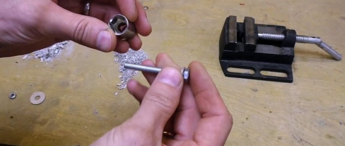 How to make wing bolts and nuts from scraps of PP pipes