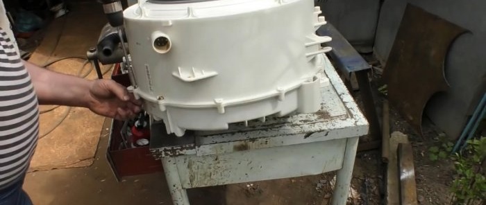 Paano ibalik ang baras sa ilalim ng oil seal ng isang washing machine