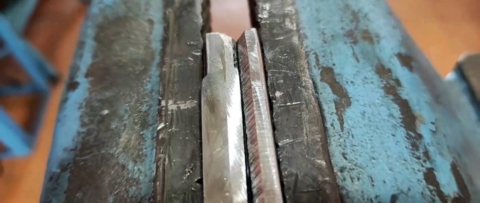 Лостова ножица за метал от обикновена