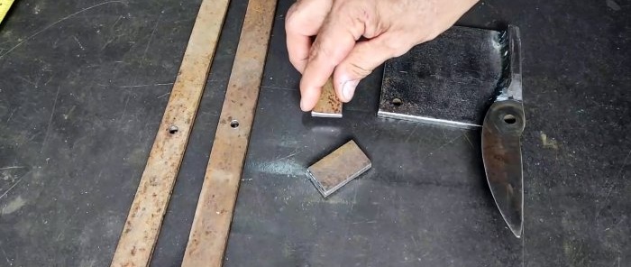 Svirtinės metalinės žirklės iš paprastos