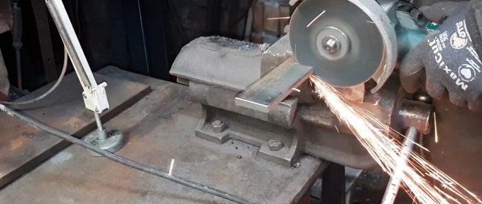 Attachment made from trash to sandpaper for perfect sharpening of drills