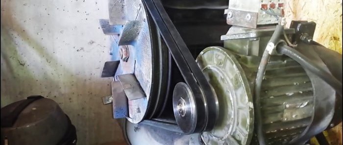 How to turn a double pulley without a lathe